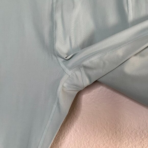 Girlfriend Collective Light Blue High-Waisted Side Pocket Active Leggings XXL - Picture 7 of 9